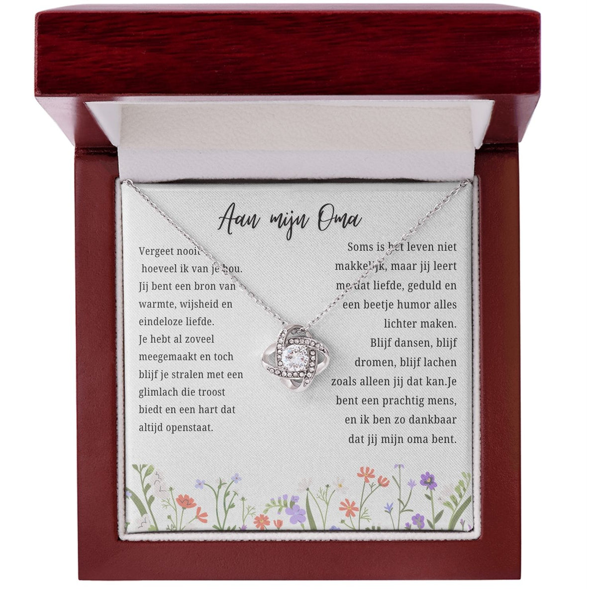 Aan mijn Oma ketting - Vergeet nooit..