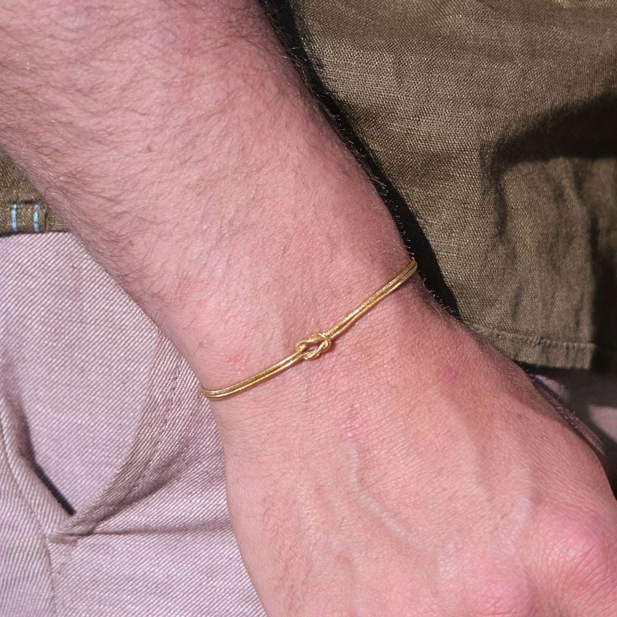 Vader en Dochter Liefdesknoop Armband