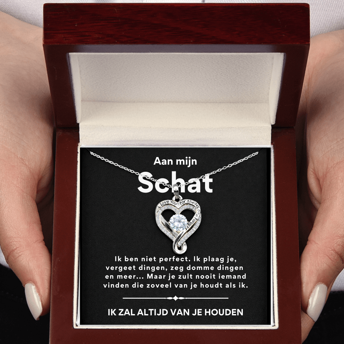 Hart ketting - Aan mijn Schat