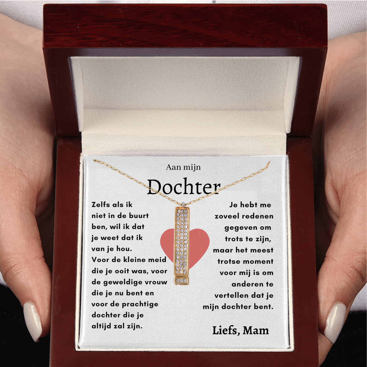 Bar ketting - Aan mijn Dochter