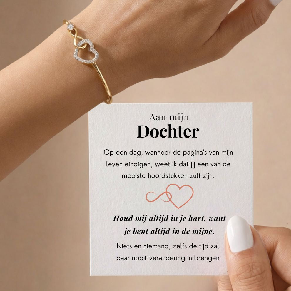 Qings Infinity Infinity Armband voor dames, sterling zilver Qings Infinity Infinity Armband voor dames, sterling zilver