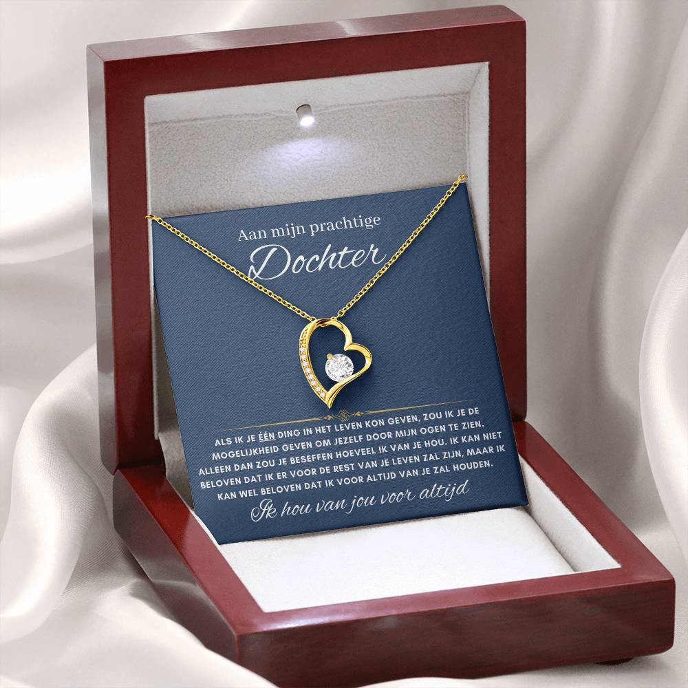 Dochter - Hart ketting