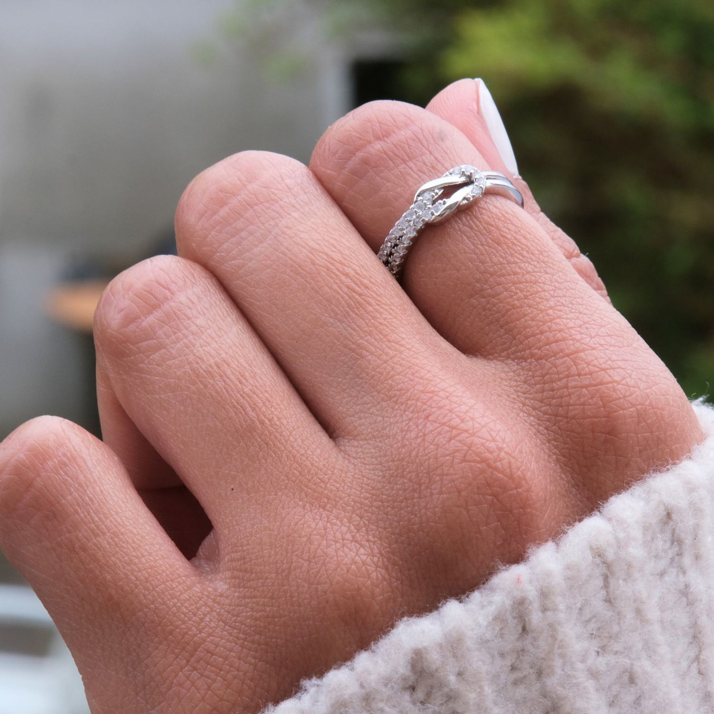 Liefdesknoop ring (Bijna Uitverkocht)
