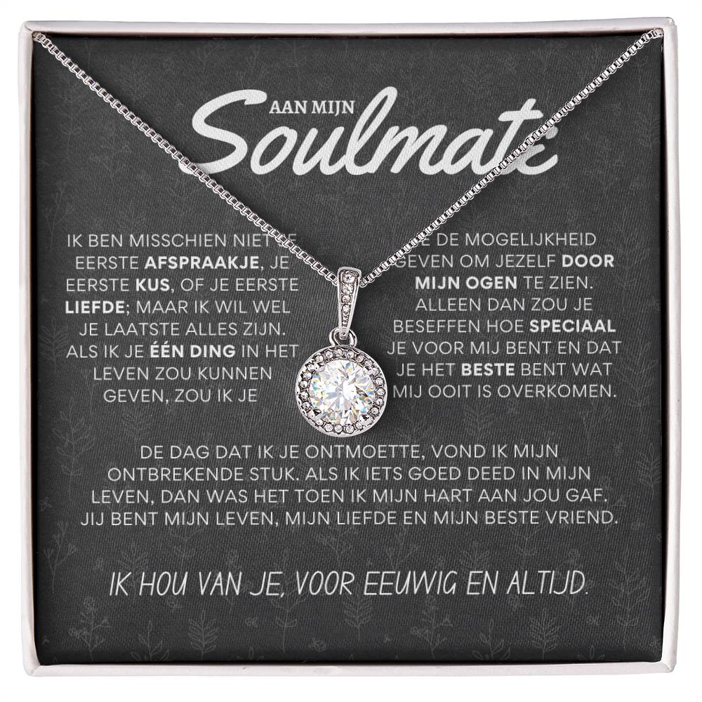 Aan mijn prachtige soulmate - Eeuwige hoop ketting