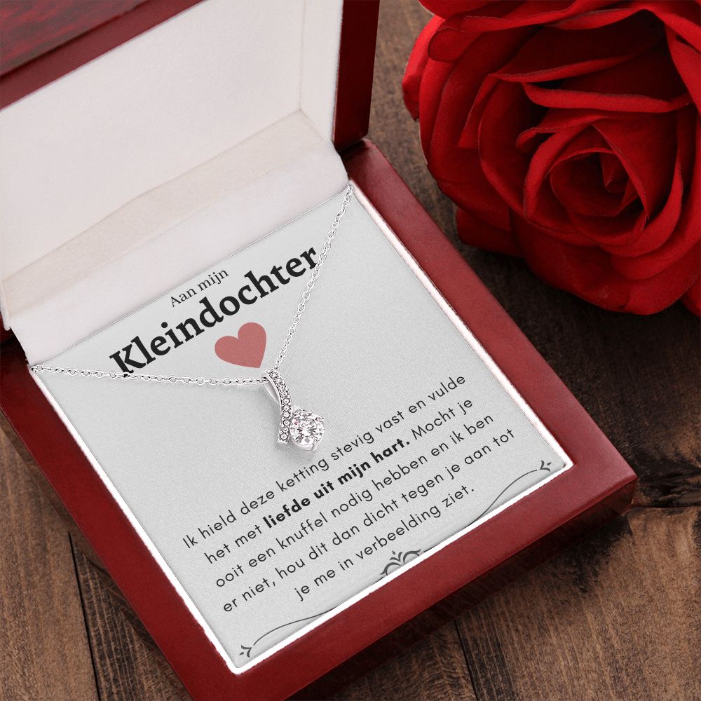 Aan mijn Kleindochter - Alluring Halsketting - Liefde uit mijn hart