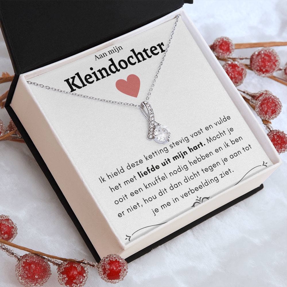 Aan mijn Kleindochter - Alluring Halsketting - Liefde uit mijn hart