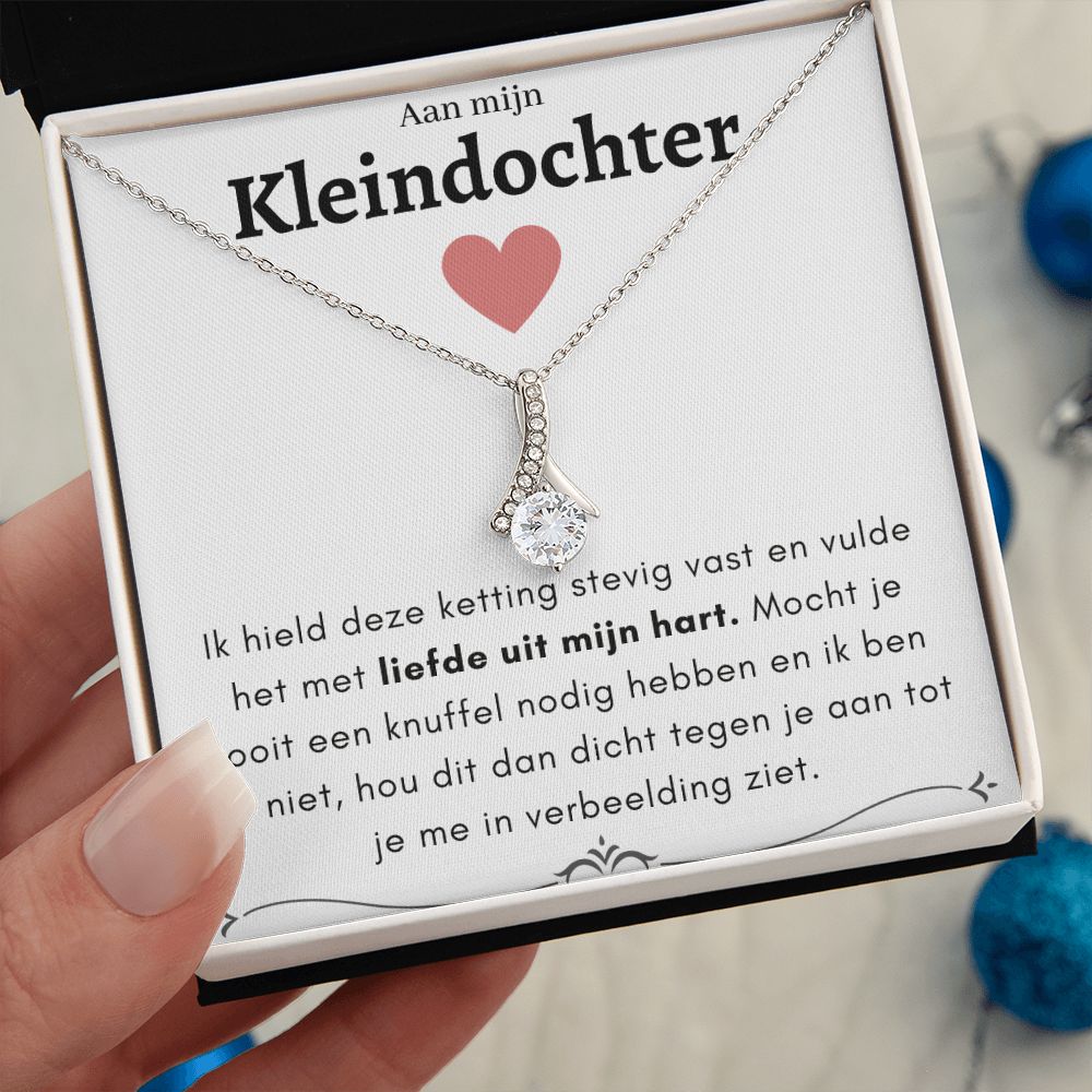 Aan mijn Kleindochter - Alluring Halsketting - Liefde uit mijn hart