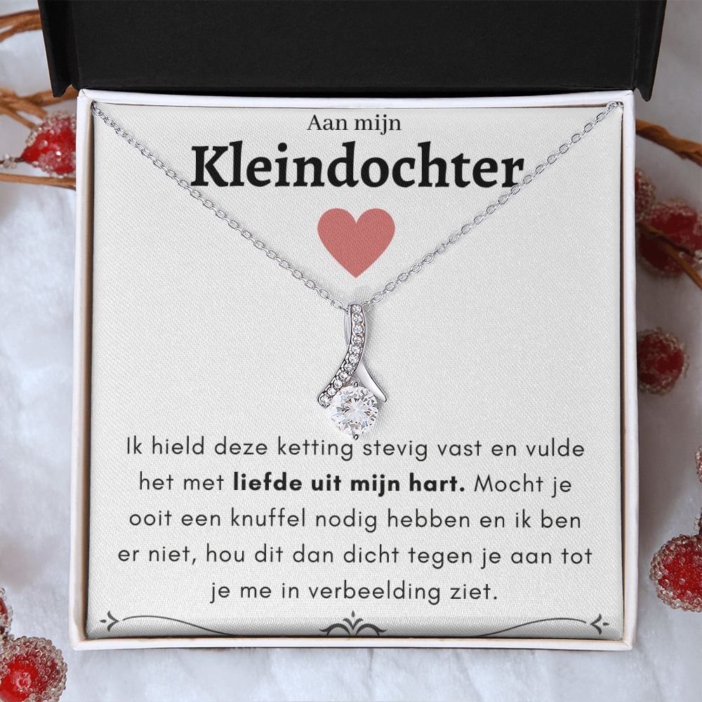 Aan mijn Kleindochter - Alluring Halsketting - Liefde uit mijn hart