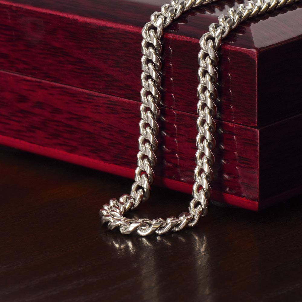 Papa voor altijd verbonden-SCHAKEL KETTING