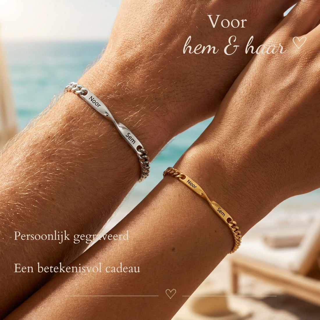 Koppelarmbanden: een cadeau voor jullie samen
