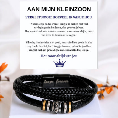Aan Mijn Kleinzoon Armband