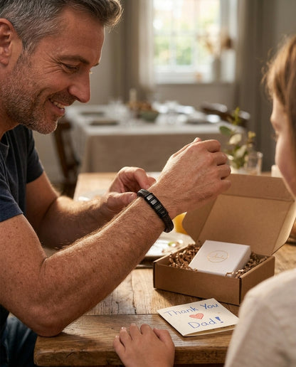 Liefdesverhaal Armband met Gravure – Voor Papa