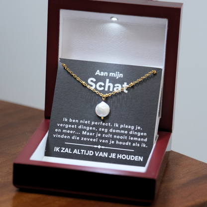 Parel ketting - Aan mijn schat