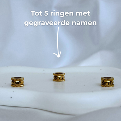 Gegraveerde Kralenketting - Aan mijn vrouw