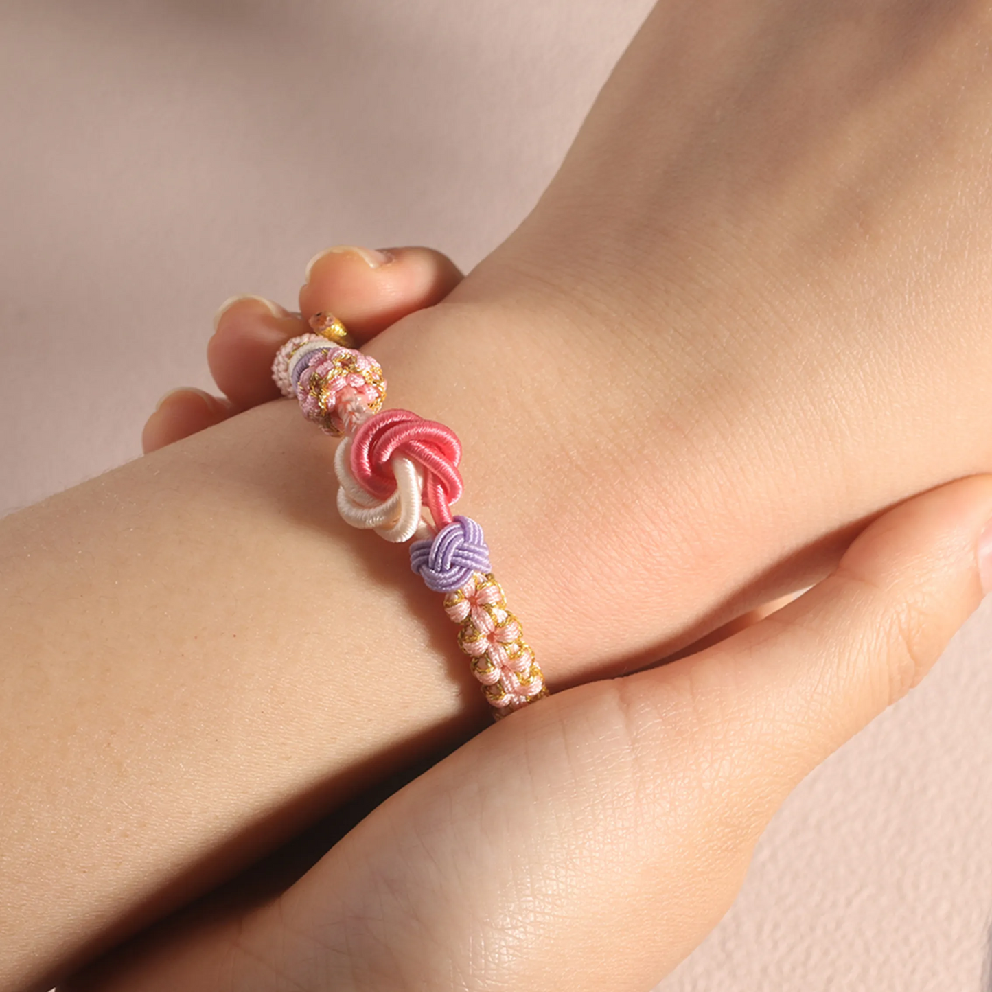 Liefdesknoop armband - Aan mijn kleindochter