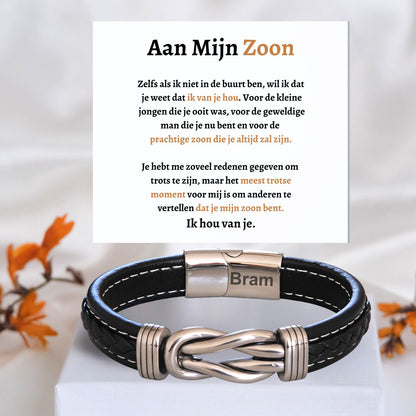 Gepersonaliseerde Infinity Armband