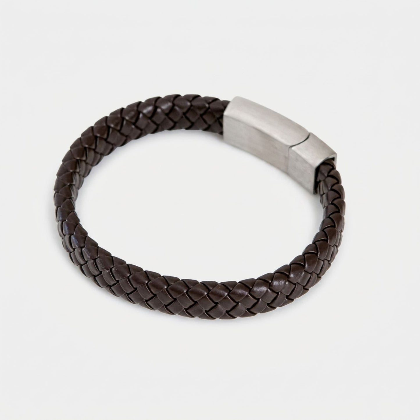 Gevlochten Armband met gravuur - Aan mijn man