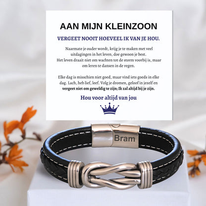 Gepersonaliseerde Infinity Armband