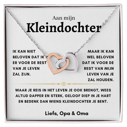 Kleindochter - Hartenketting - Liefs, Opa & Oma