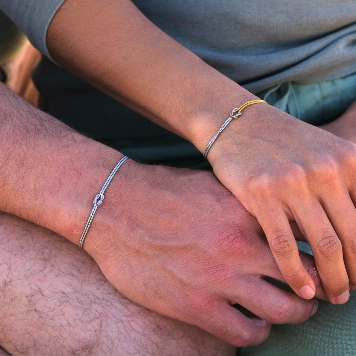 Liefdesknoop Armband - Aan mijn schat