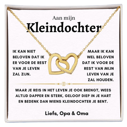 Kleindochter - Hartenketting - Liefs, Opa & Oma