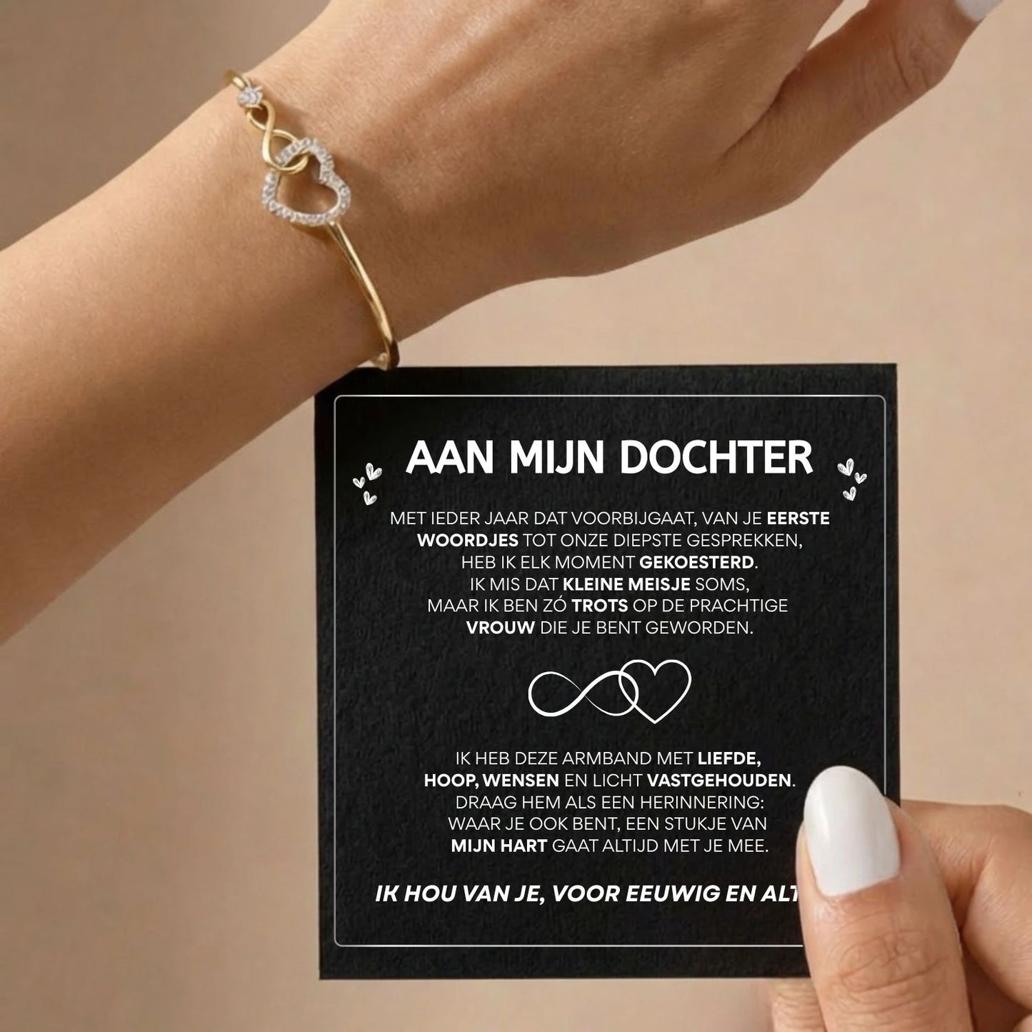 Infinity Armband - Aan mijn Dochter V1