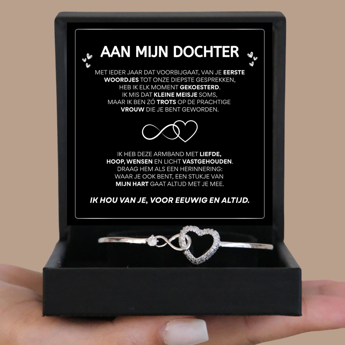 Infinity Armband - Aan mijn Dochter V1