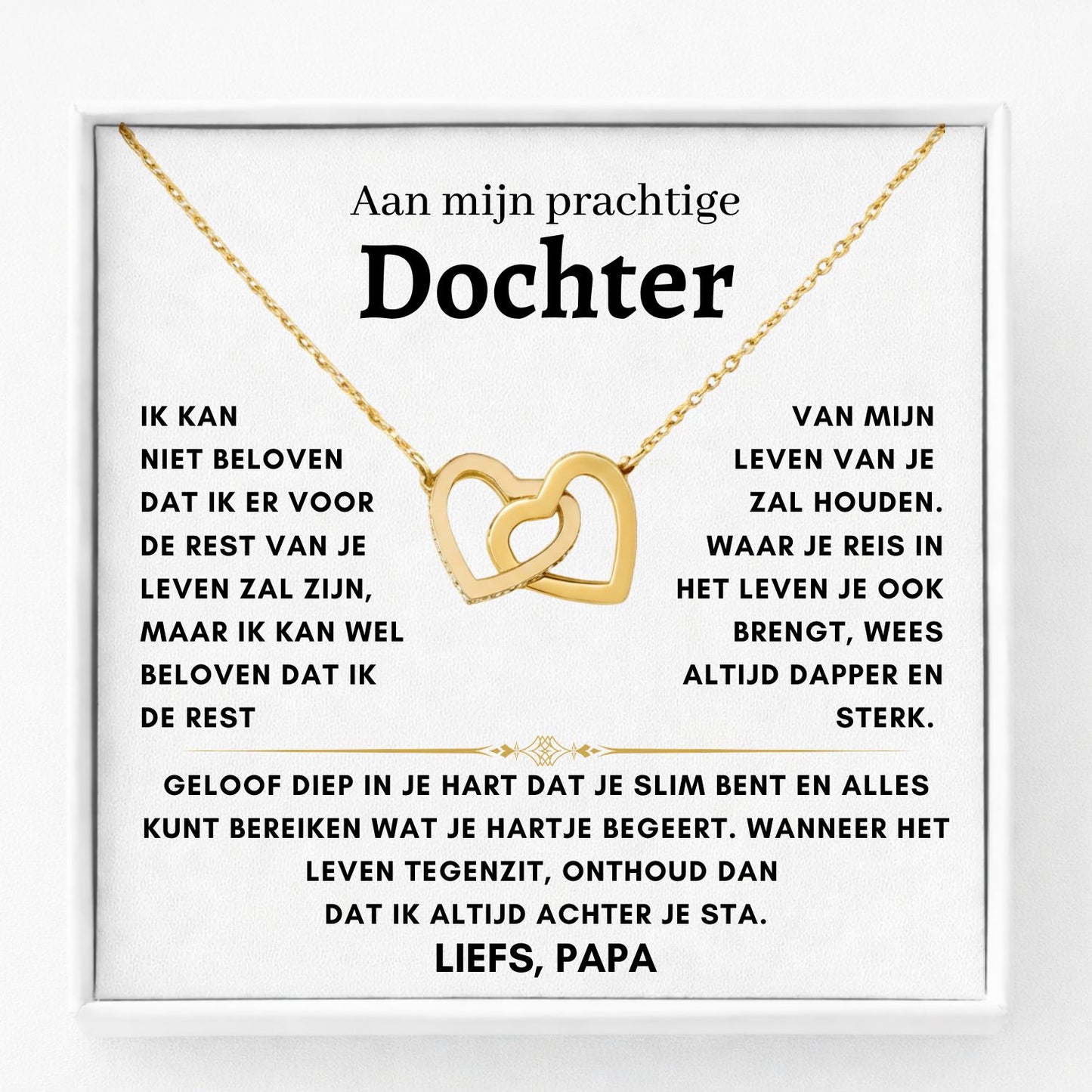 Aan Mijn Dochter – Harten Ketting van Papa