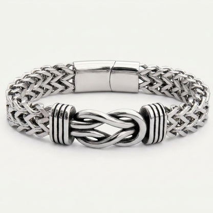 Mijn zoon Armband Delux Infinity  - Het meest trotse moment