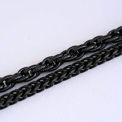 Aan mijn Man - Armband  double chain