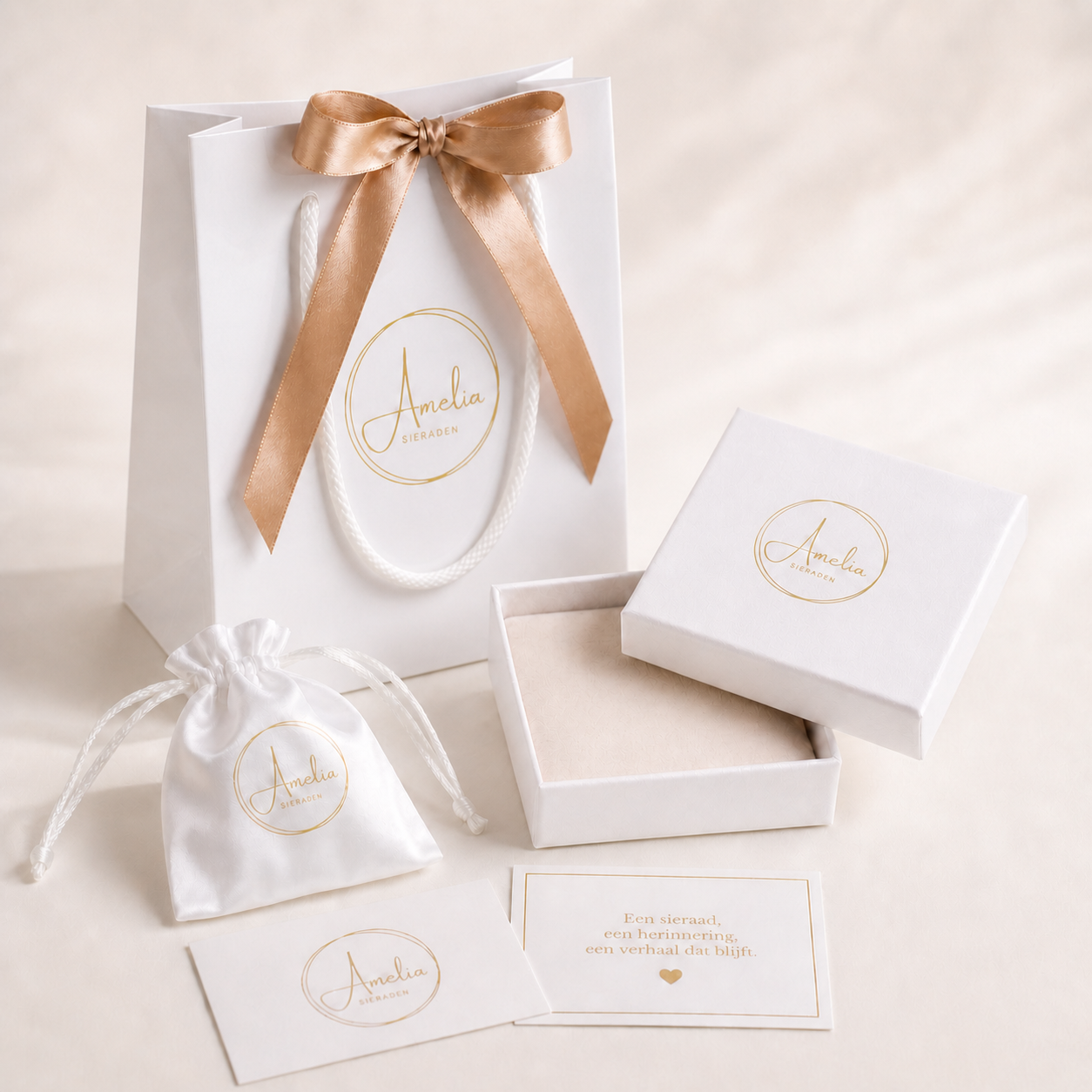 Luxe cadeauverpakking Amelia Sieraden