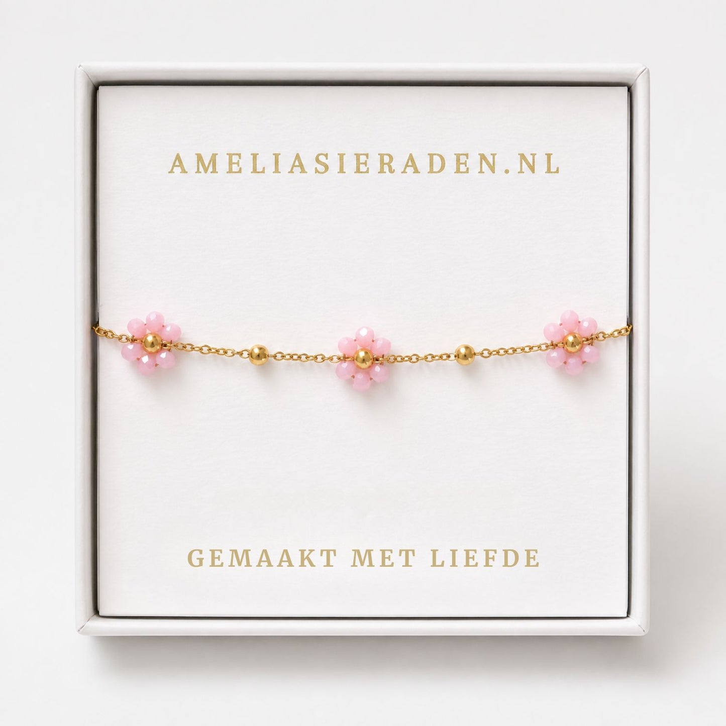 Bloemen Armband - Aan mijn Kleindochter