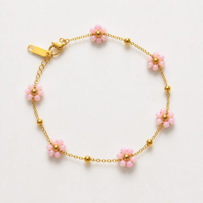 Bloemen Armband - Aan mijn Kleindochter