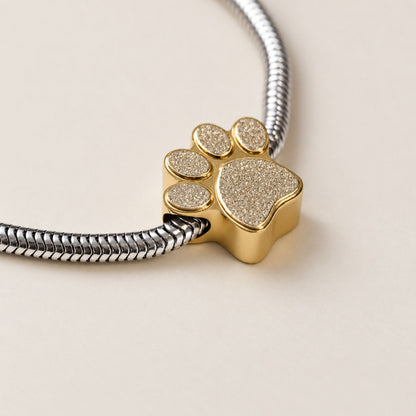 Huisdier Urn Armband met Pootafdruk | Gedenksieraad