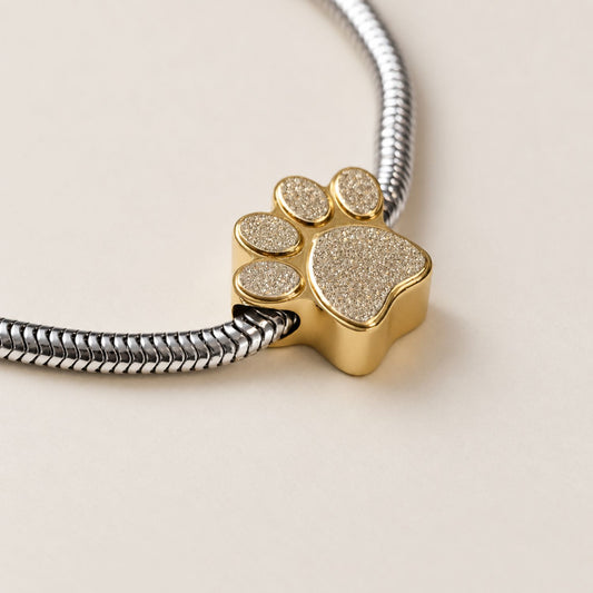 Huisdier Urn Armband met Pootafdruk | Gedenksieraad