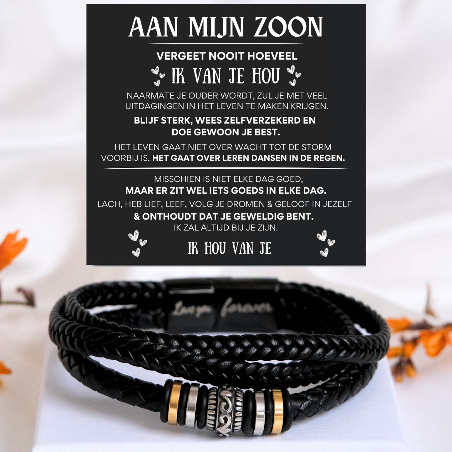 Mijn zoon Armband NEW