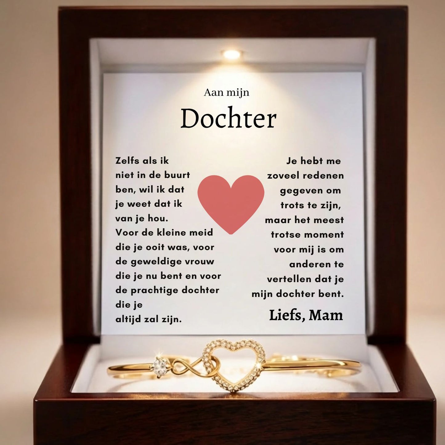 Moeder & dochter - Infinity Armband