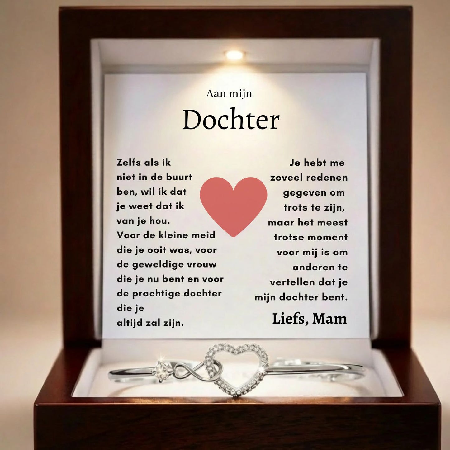 Moeder & dochter - Infinity Armband