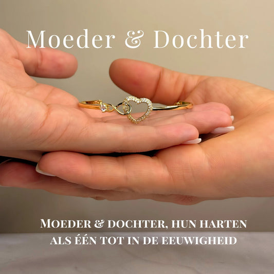 Moeder & dochter - Altijd In Mijn Hart - Infinity Armband