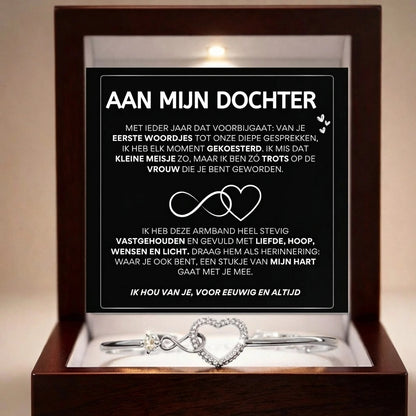 Aan Mijn Dochter - Infinity Armband