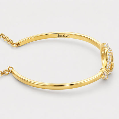 Infinity Armband Met Gravure - Aan mijn Kleindochter