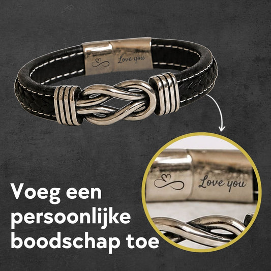 Gepersonaliseerde Infinity Armband