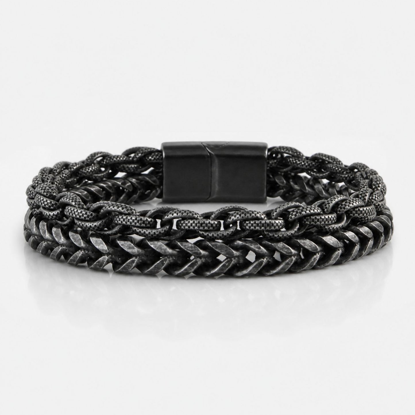 Aan mijn Zoon - Armband  double chain