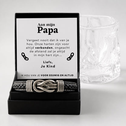 Aan mijn Papa - Infinity Armband
