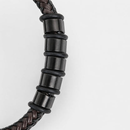 Liefdesverhaal Armband met Gravure – Aan Mijn Man