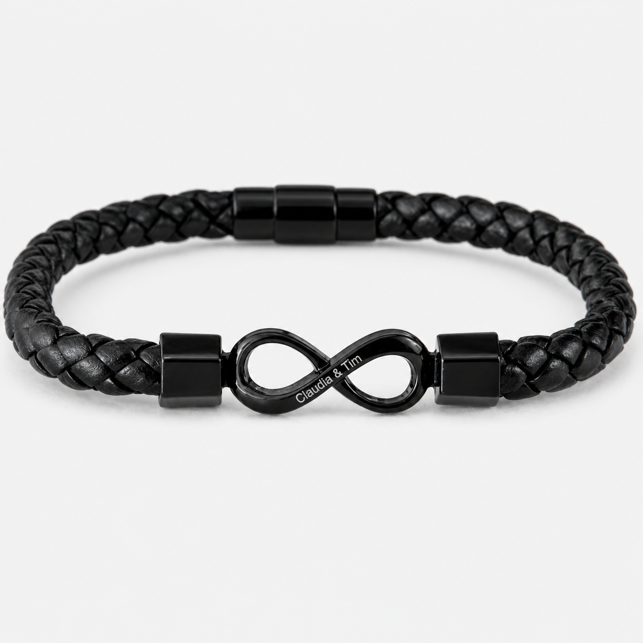 Aan mijn Man - Dual Name Infinity Armband