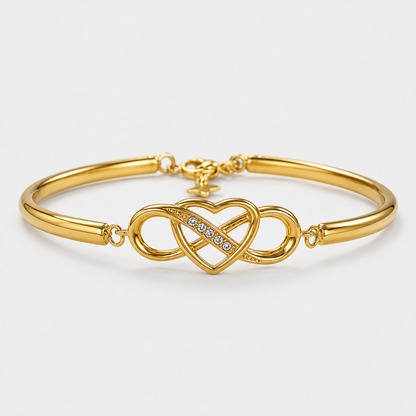 Aan mijn Dochter - Armband Infinity met Gravure