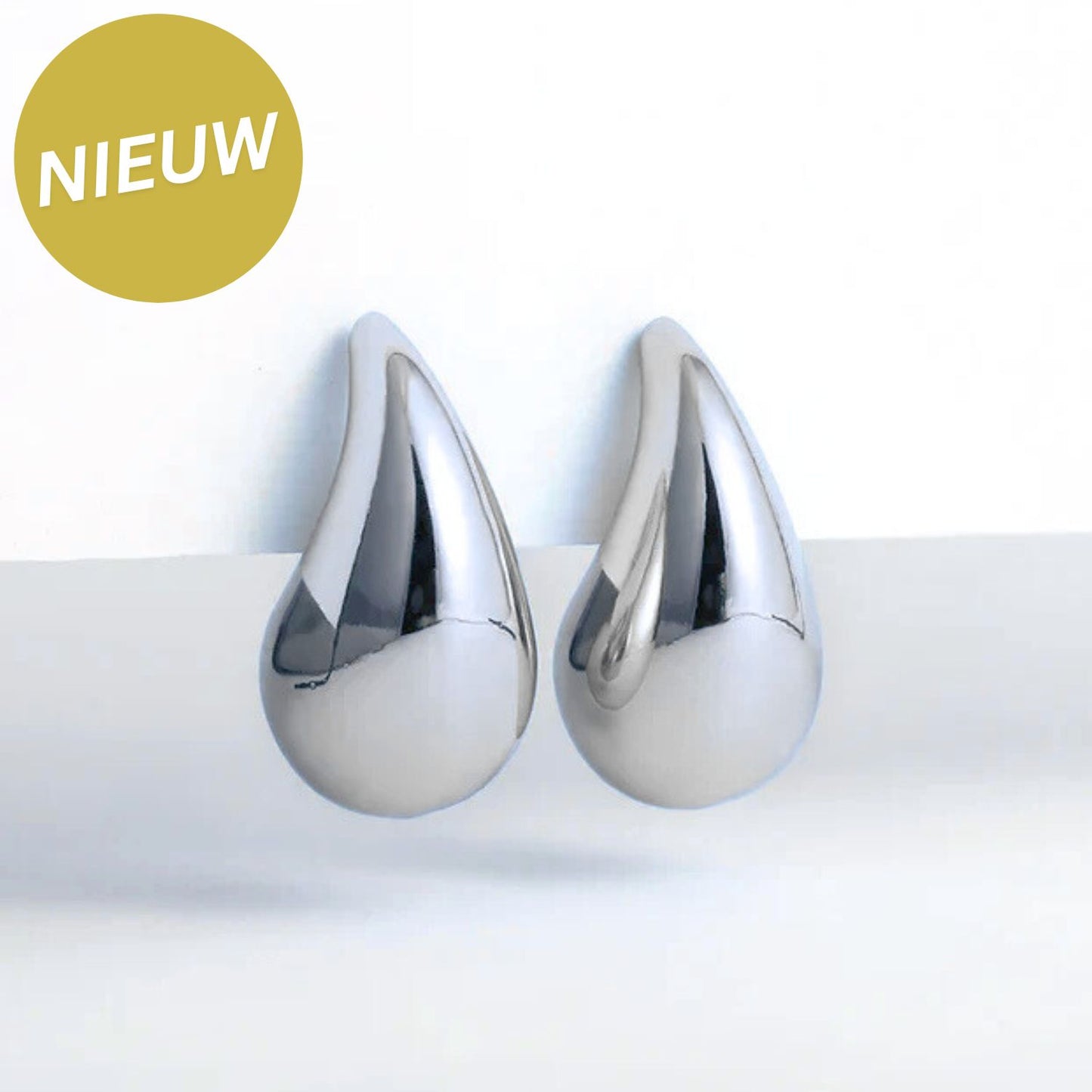 Drop Large Oorbellen