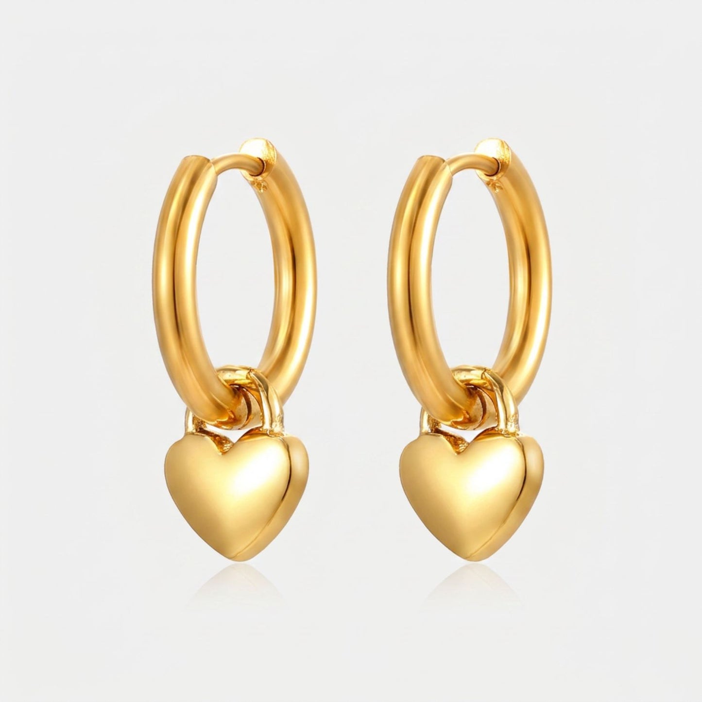 Amour Hartjes oorbellen