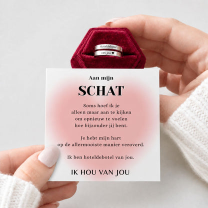 Hoteldebotel Van Jou Ring - berichtkaart
